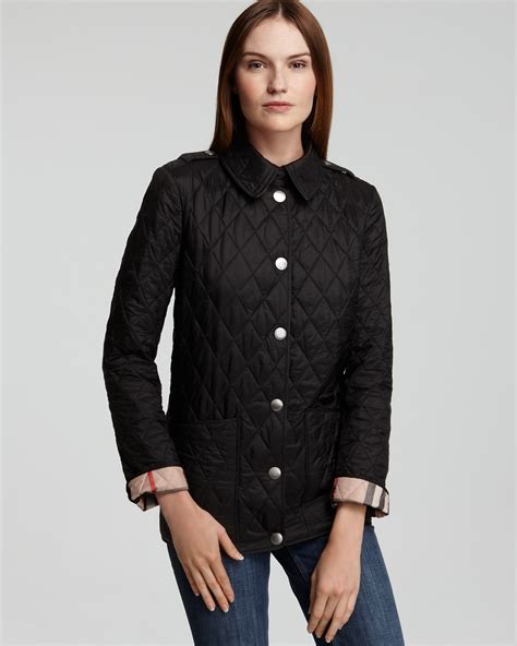 burberry long quilted coat womens|Burberry quilted jacket outlet price.